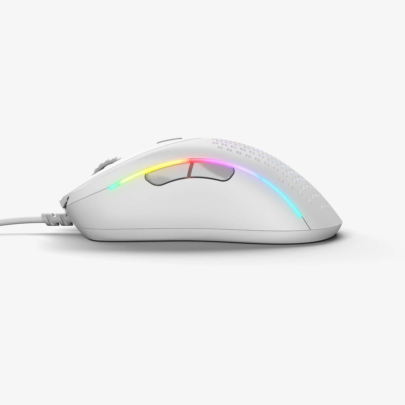 Glorious Model D 2 Wired Optical RGB Gaming Mouse - White Glorious Model D 2 Wired Optical RGB Gaming Mouse - White
